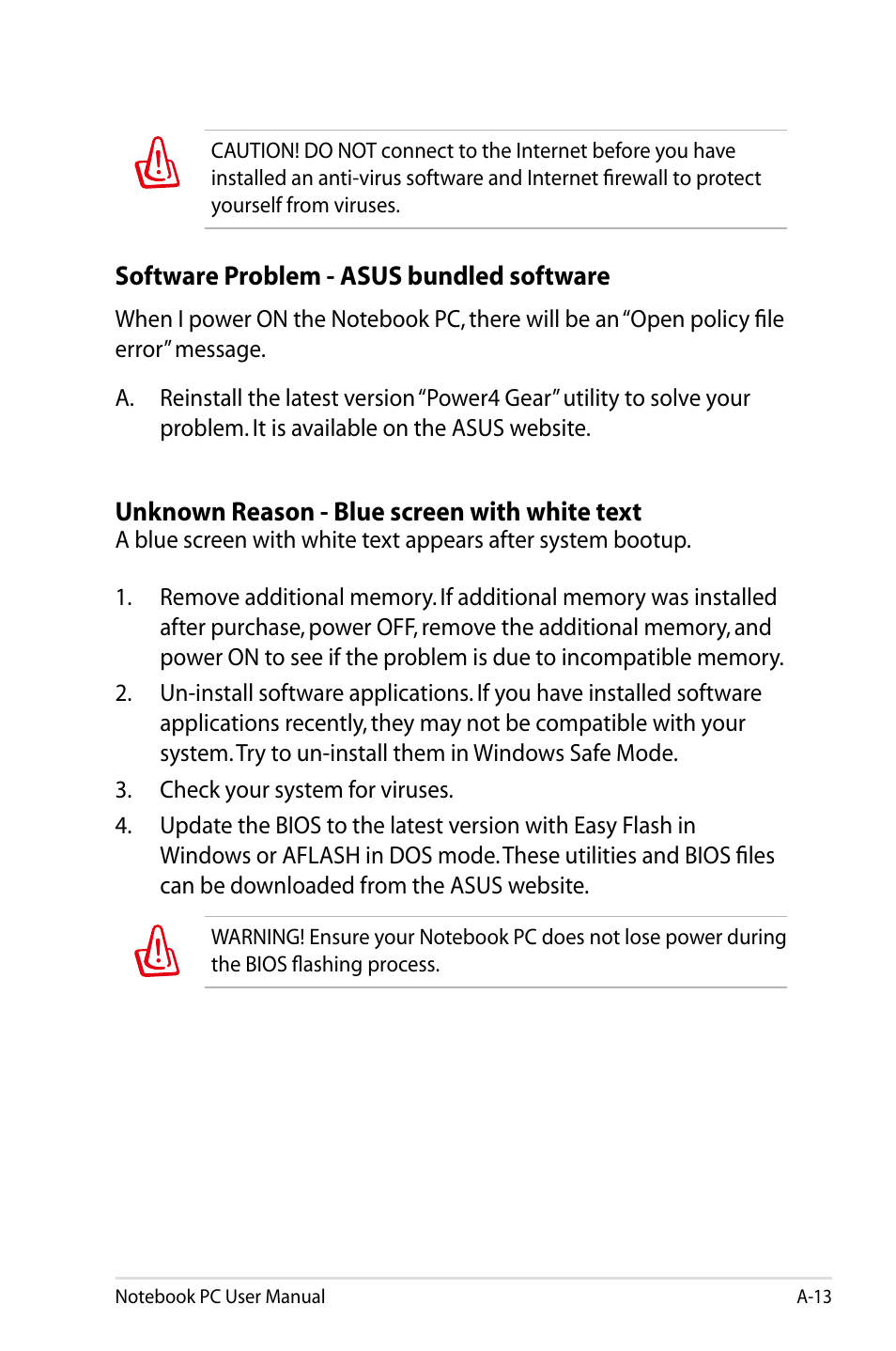 Asus R401VZ User Manual | Page 89 / 120