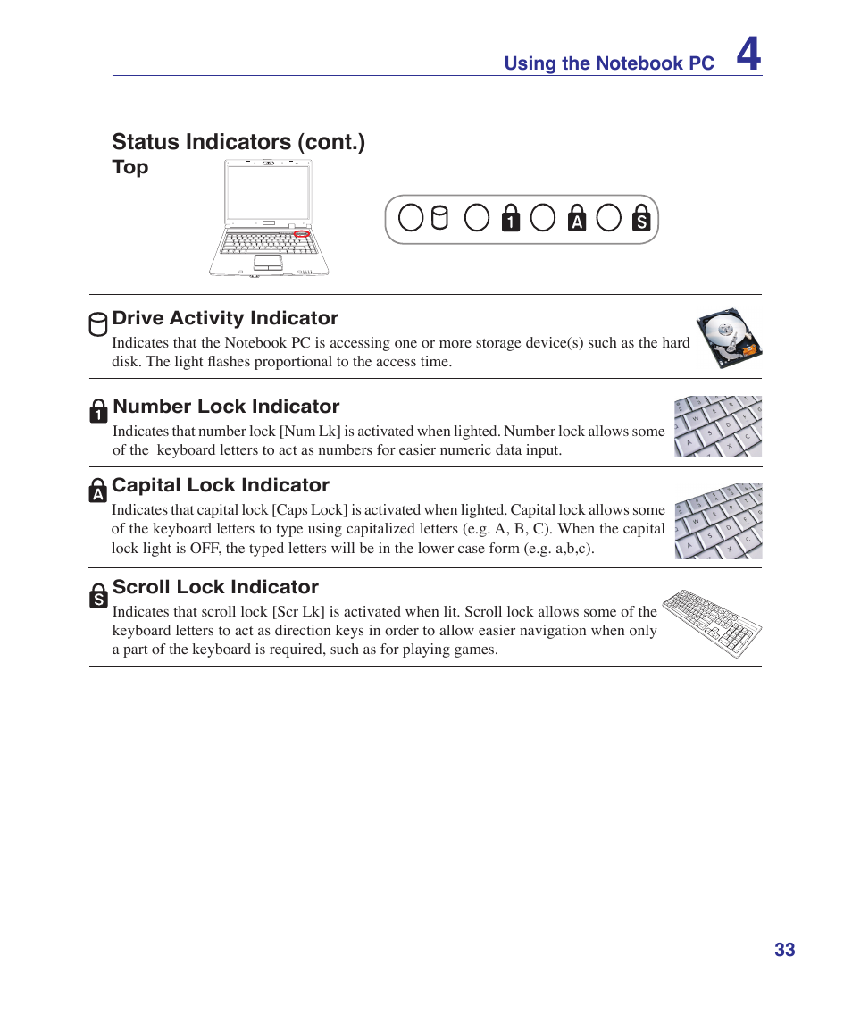 Asus Z62E User Manual | Page 33 / 76