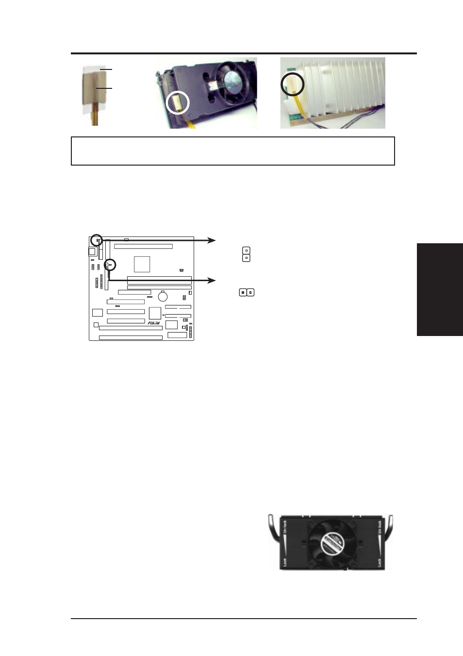 Iii. hardware setup, Recommended heatsinks for slot 1 processors | Asus P2V-B User Manual | Page 25 / 96