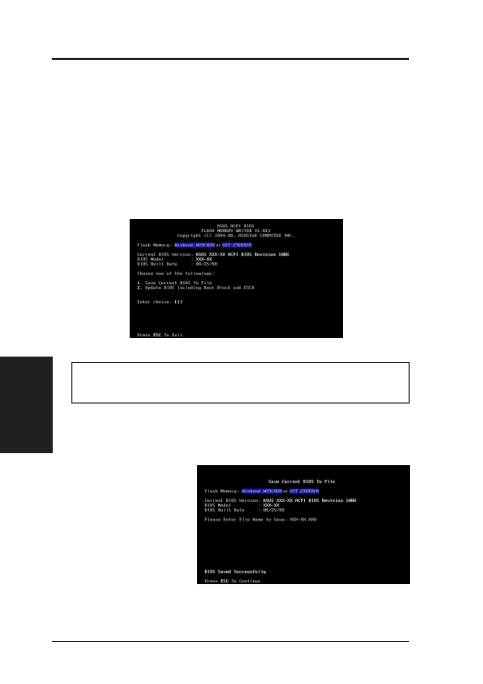 Iv. bios setup, Main menu | Asus P2V-B User Manual | Page 38 / 96