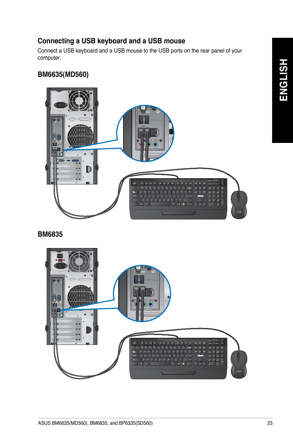 En gl is h en gl is h | Asus BP6335 User Manual | Page 23 / 105