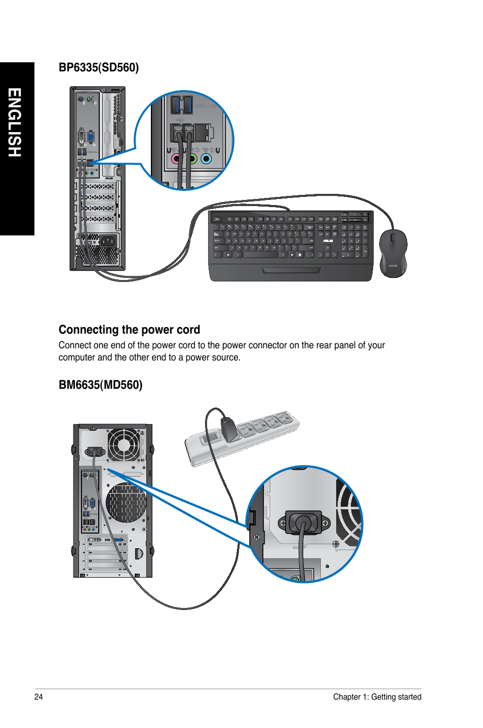 En gl is h en gl is h en gl is h en gl is h | Asus BP6335 User Manual | Page 24 / 105