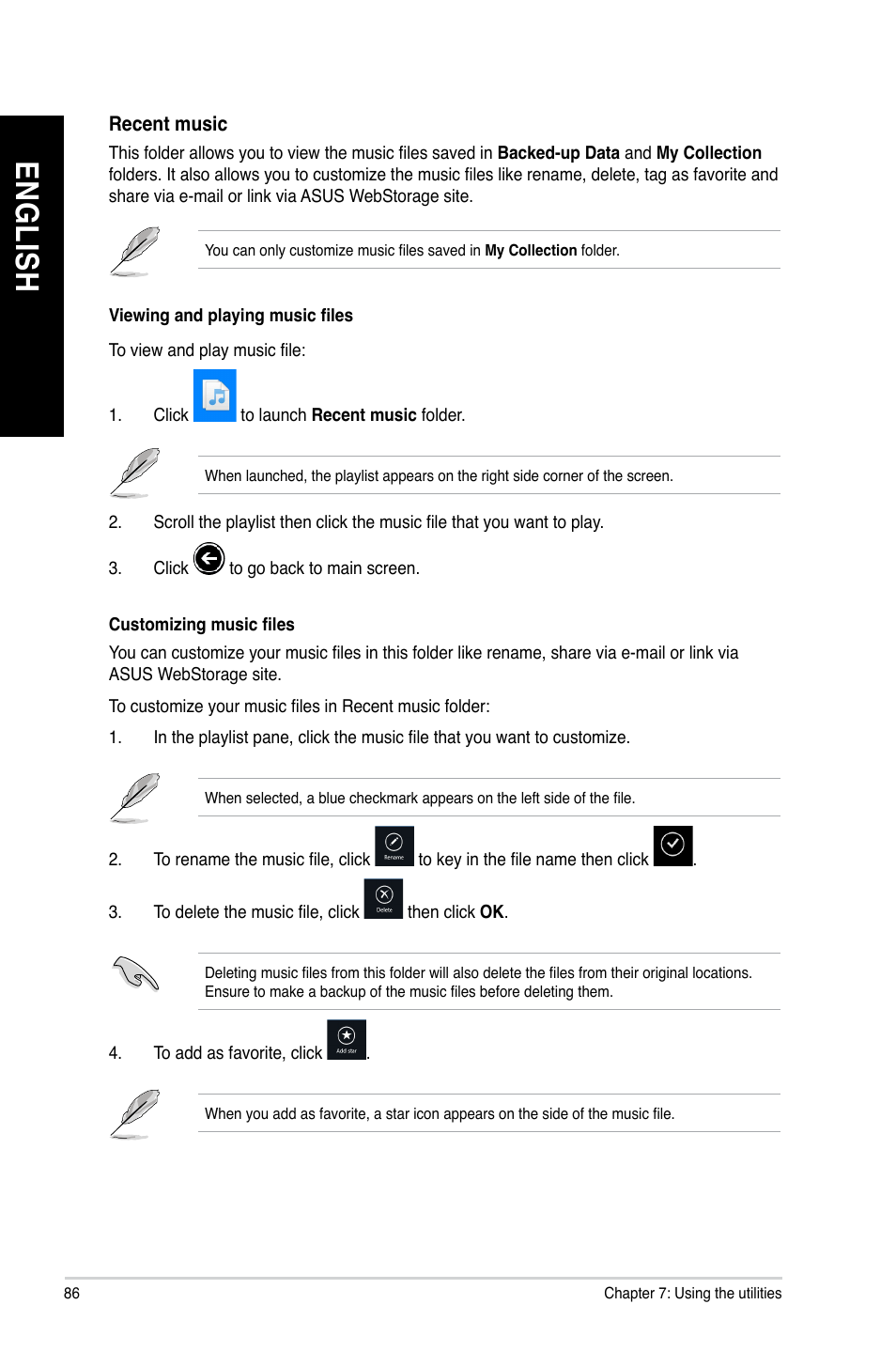 En gl is h en gl is h en gl is h en gl is h | Asus BP6335 User Manual | Page 86 / 105