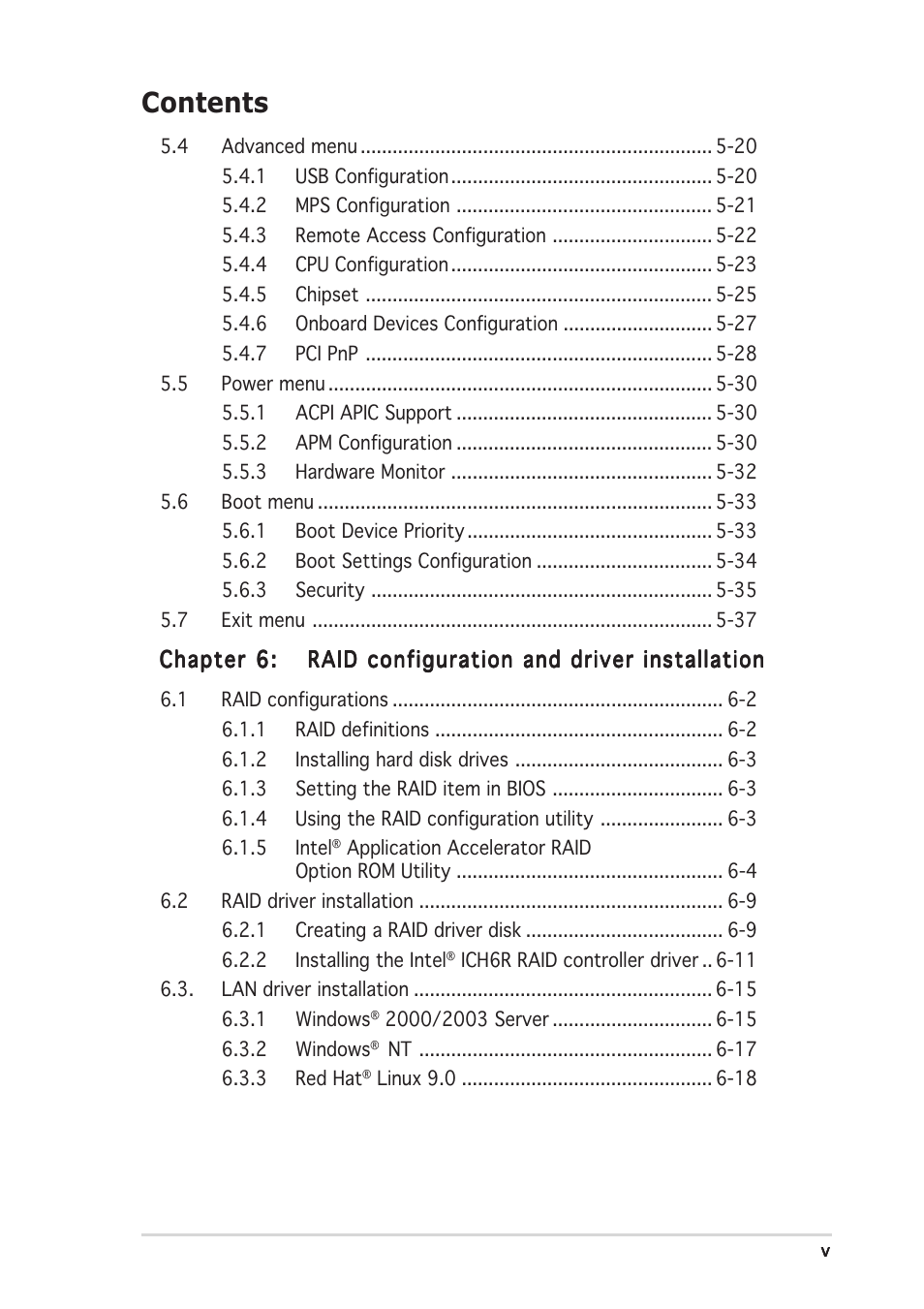 Asus TS150-E2 User Manual | Page 5 / 134