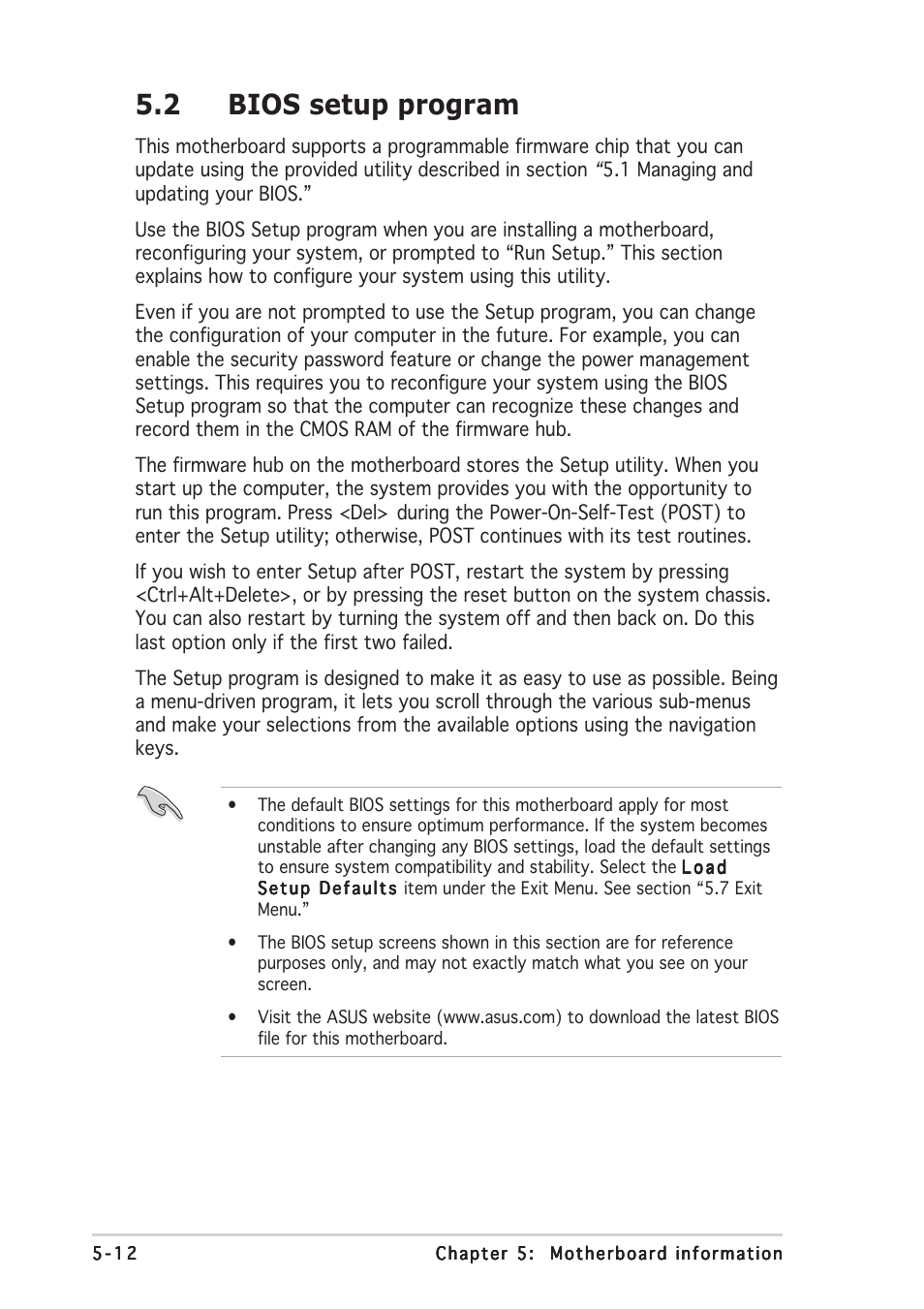 2 bios setup program | Asus TS150-E2 User Manual | Page 82 / 134