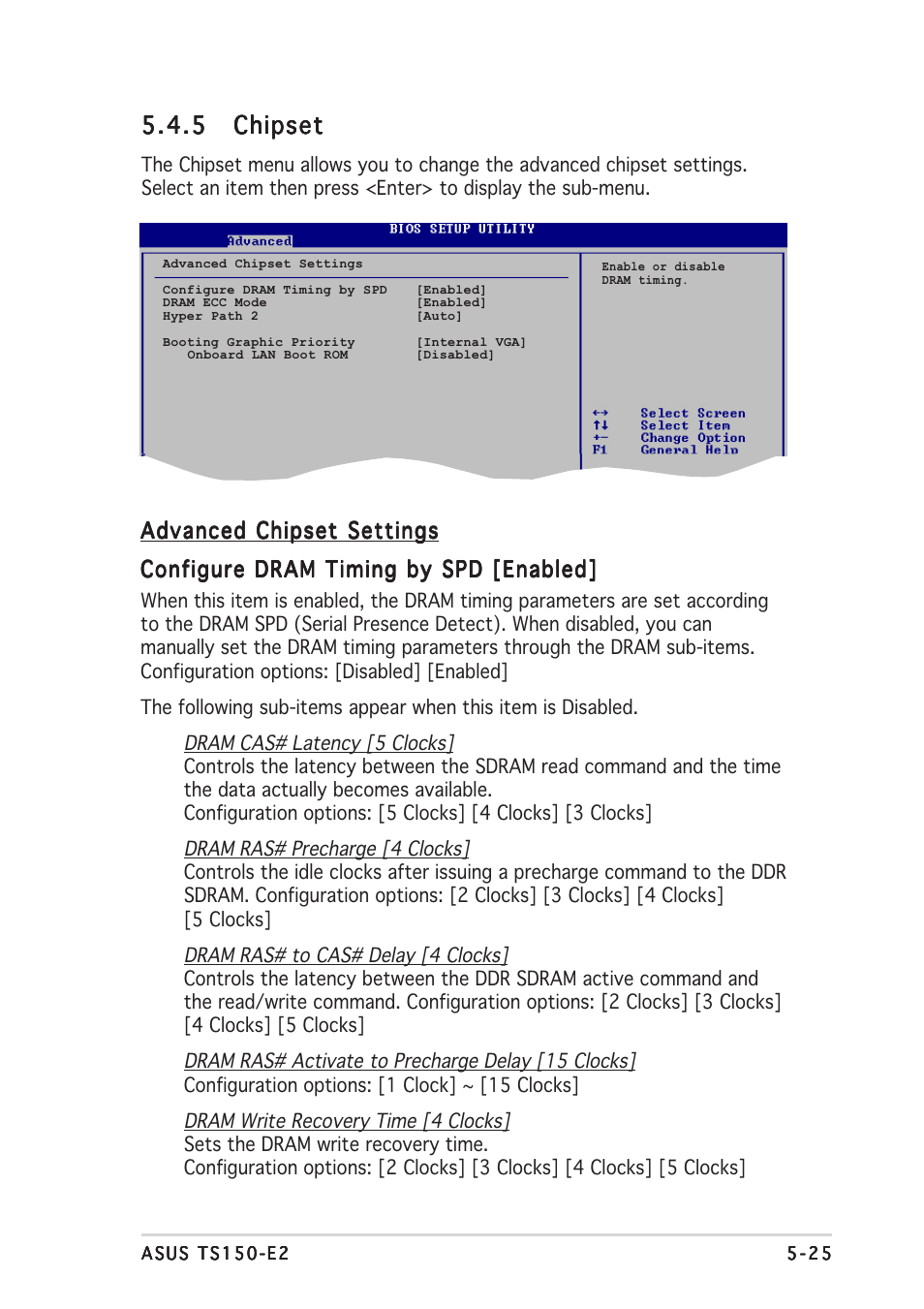 5 chipset chipset chipset chipset chipset | Asus TS150-E2 User Manual | Page 95 / 134