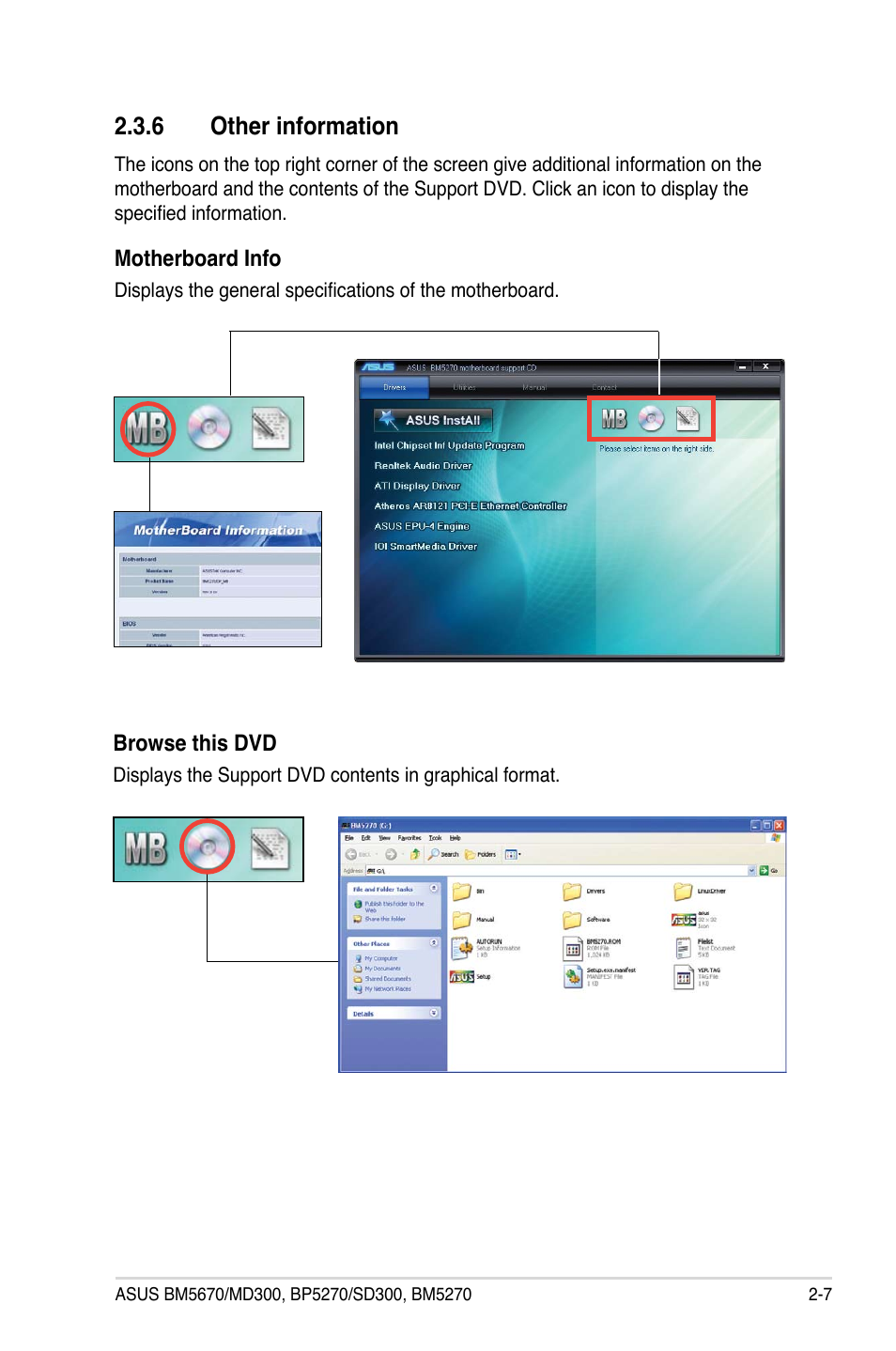 6 other information, Other information -7 | Asus BP5270 User Manual | Page 23 / 35