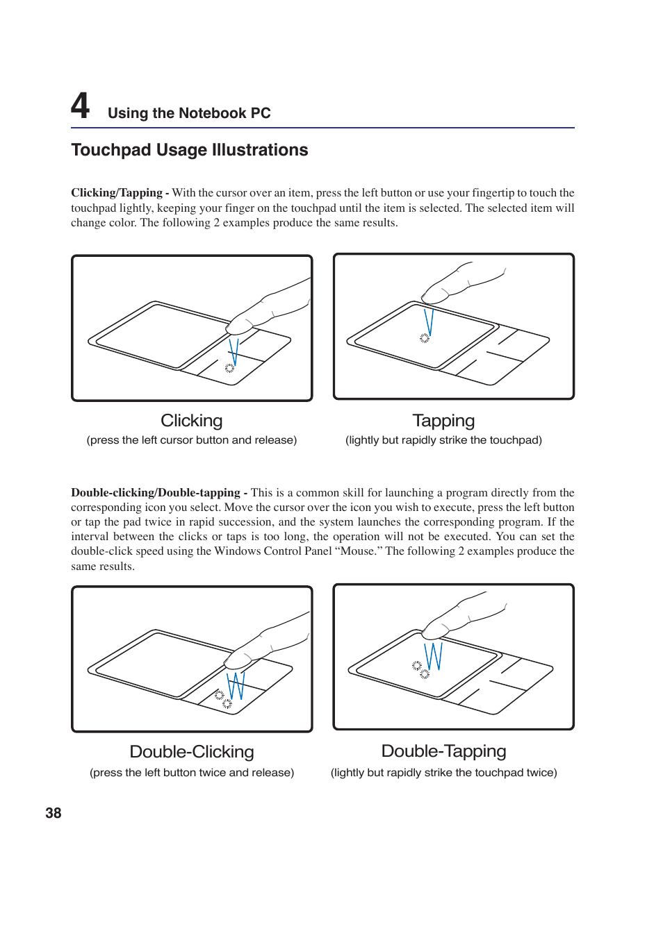 Asus W2P User Manual | Page 38 / 73