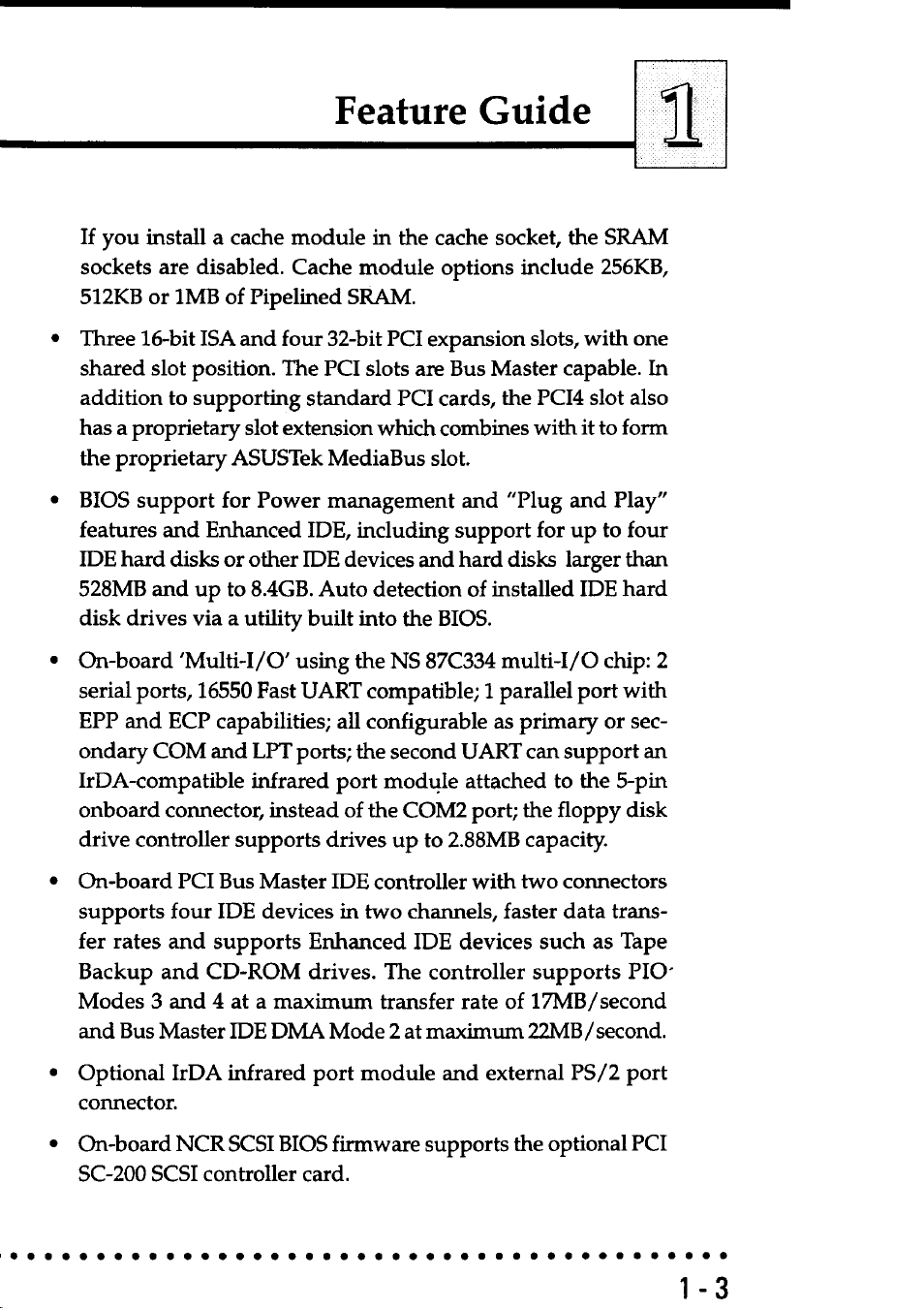 Feature guide | Asus P55SP4 User Manual | Page 8 / 82