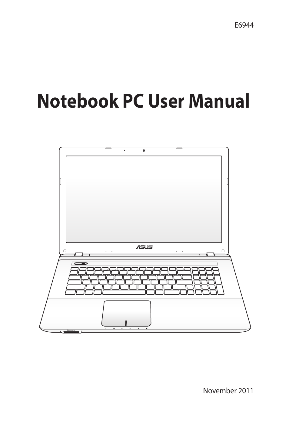Asus R700VM User Manual | 116 pages