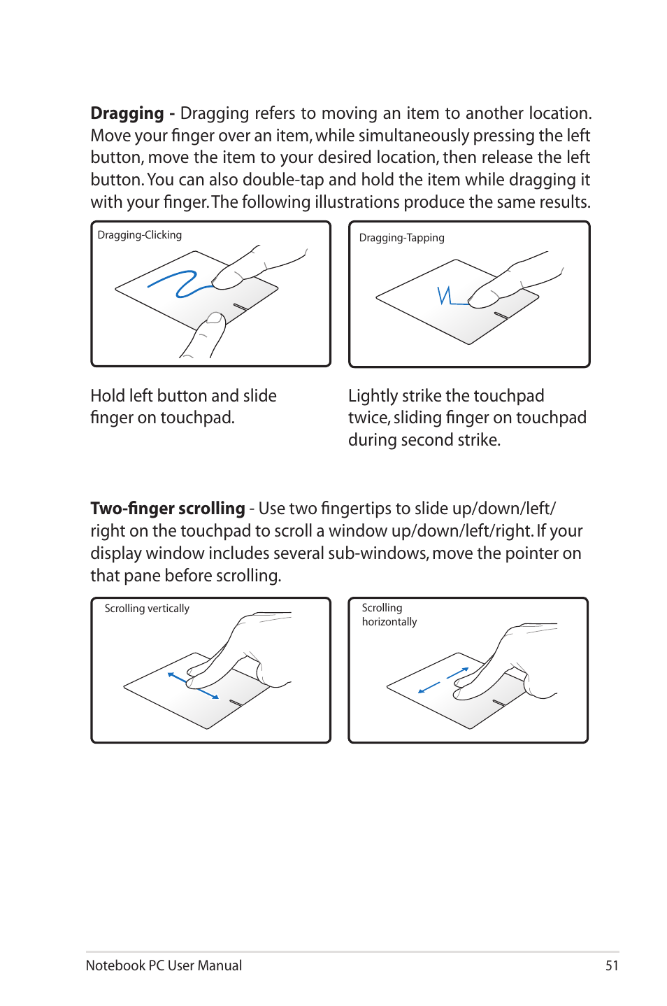 Asus R700VM User Manual | Page 51 / 116