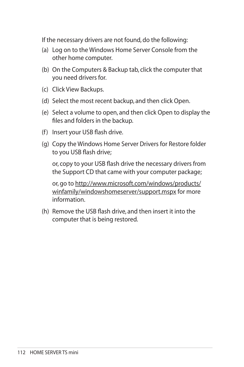 Asus TS Mini User Manual | Page 112 / 114