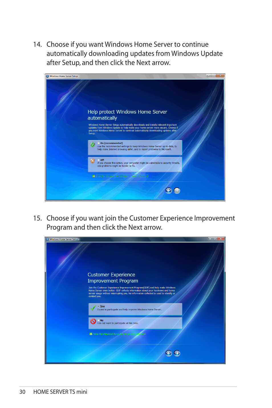 Asus TS Mini User Manual | Page 30 / 114
