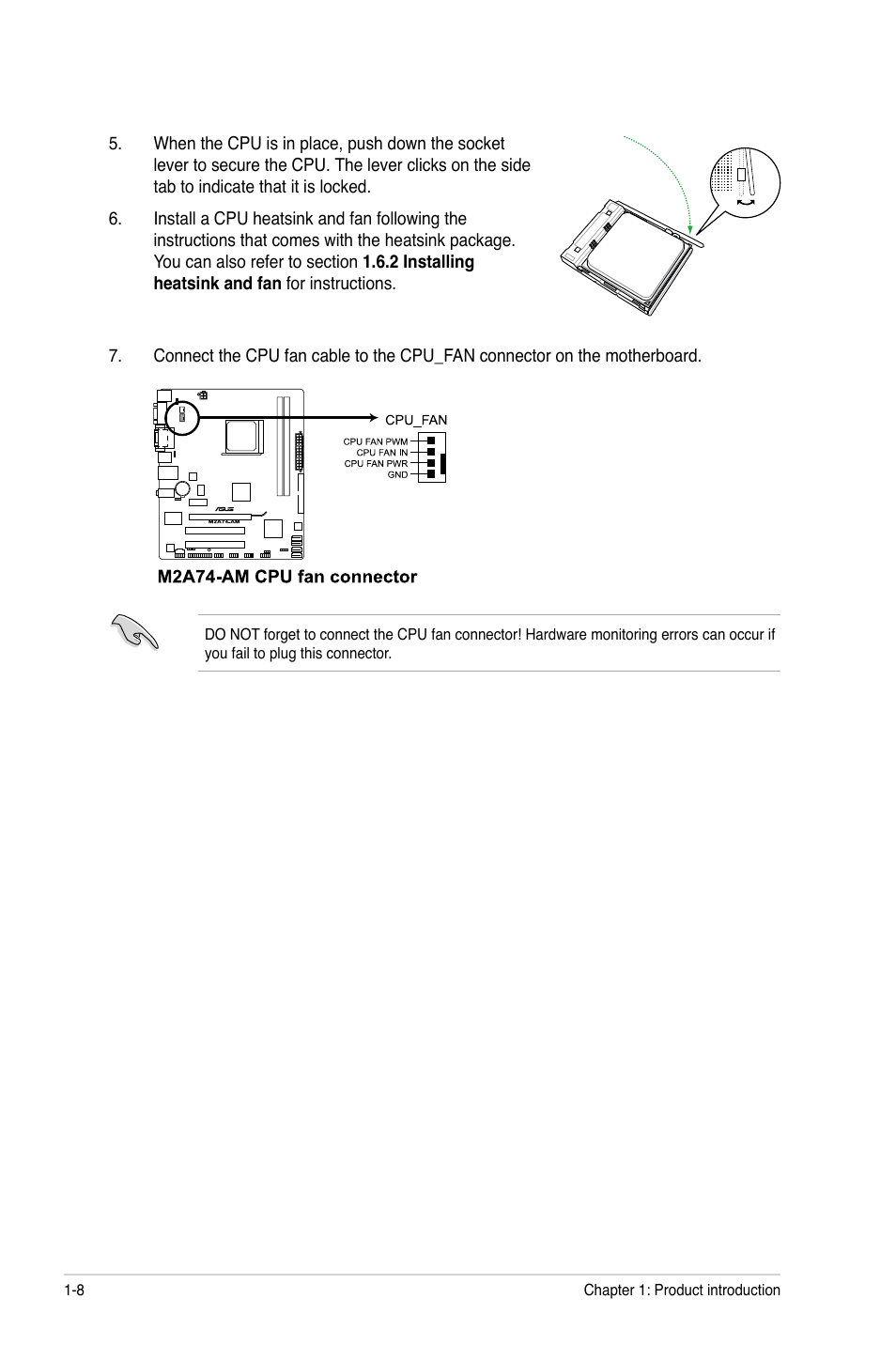 Asus M2A74-AM User Manual | Page 18 / 58