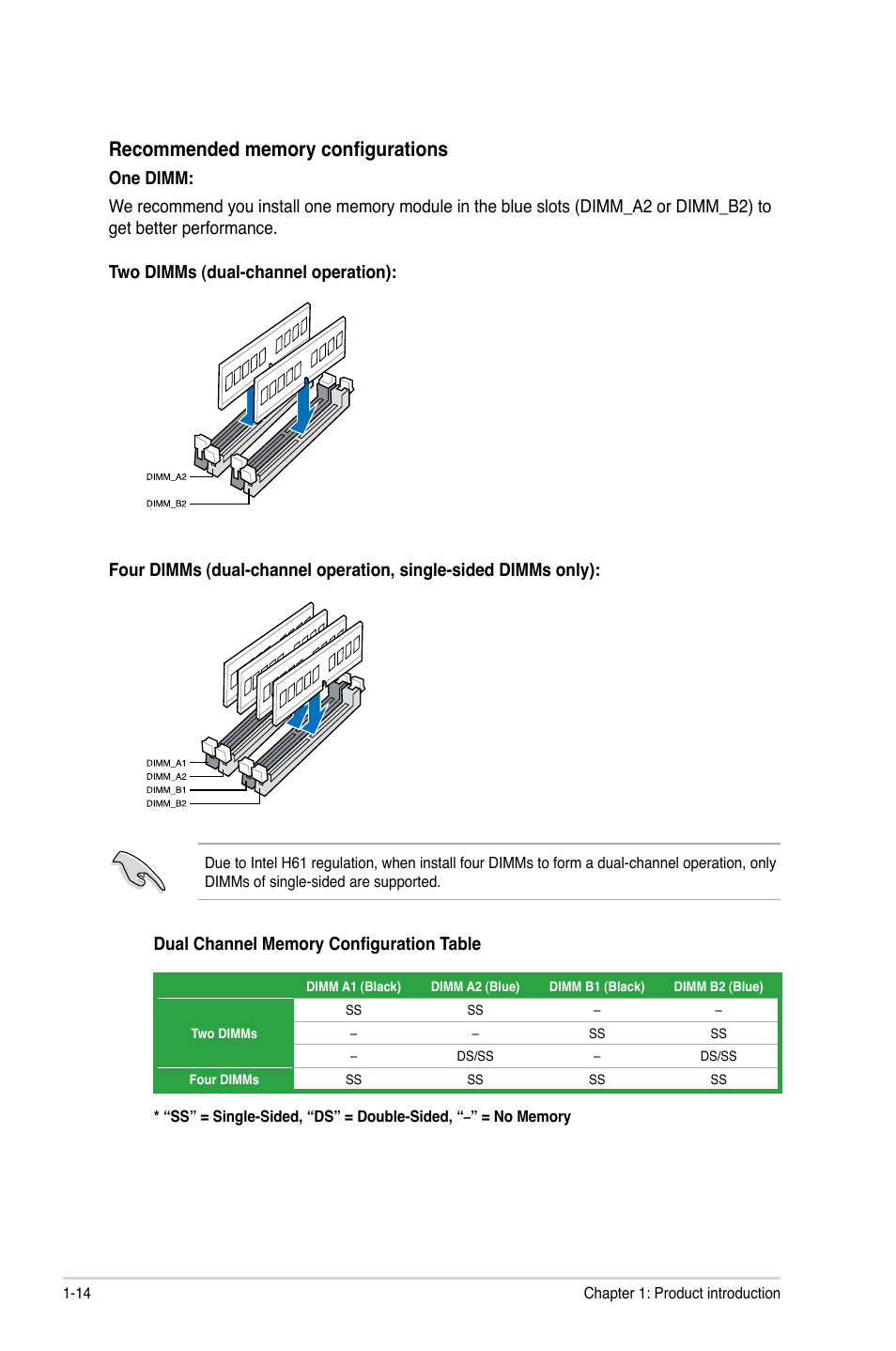 Asus P8H61-M EVO User Manual | Page 26 / 76