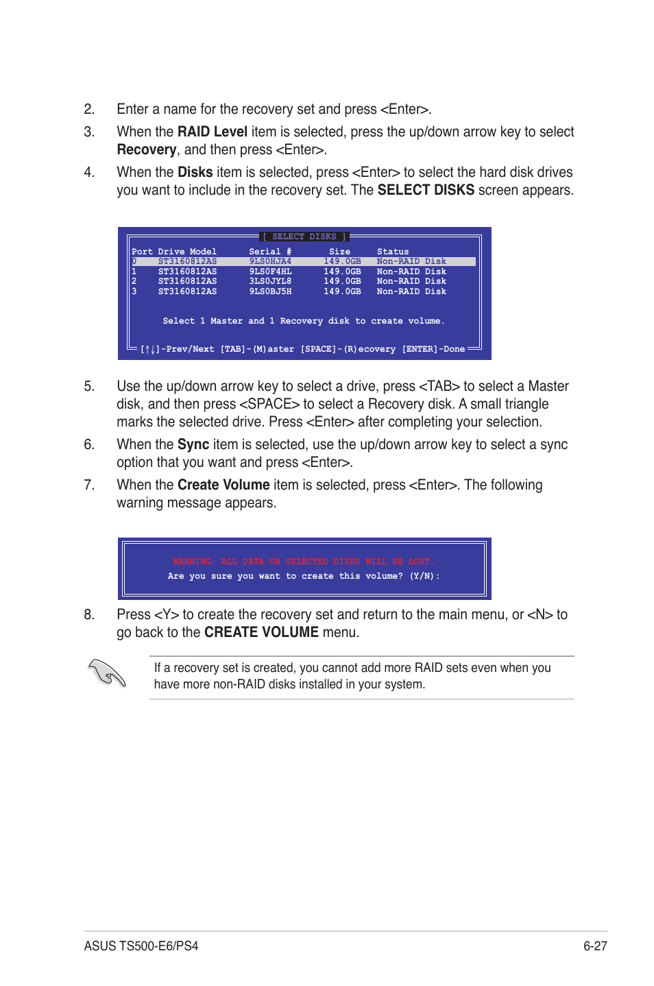 Asus TS500-E6/PS4 User Manual | Page 133 / 162