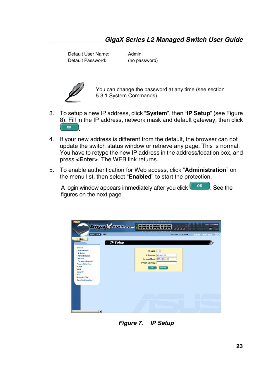 Asus GigaX2124X/C User Manual | Page 23 / 112