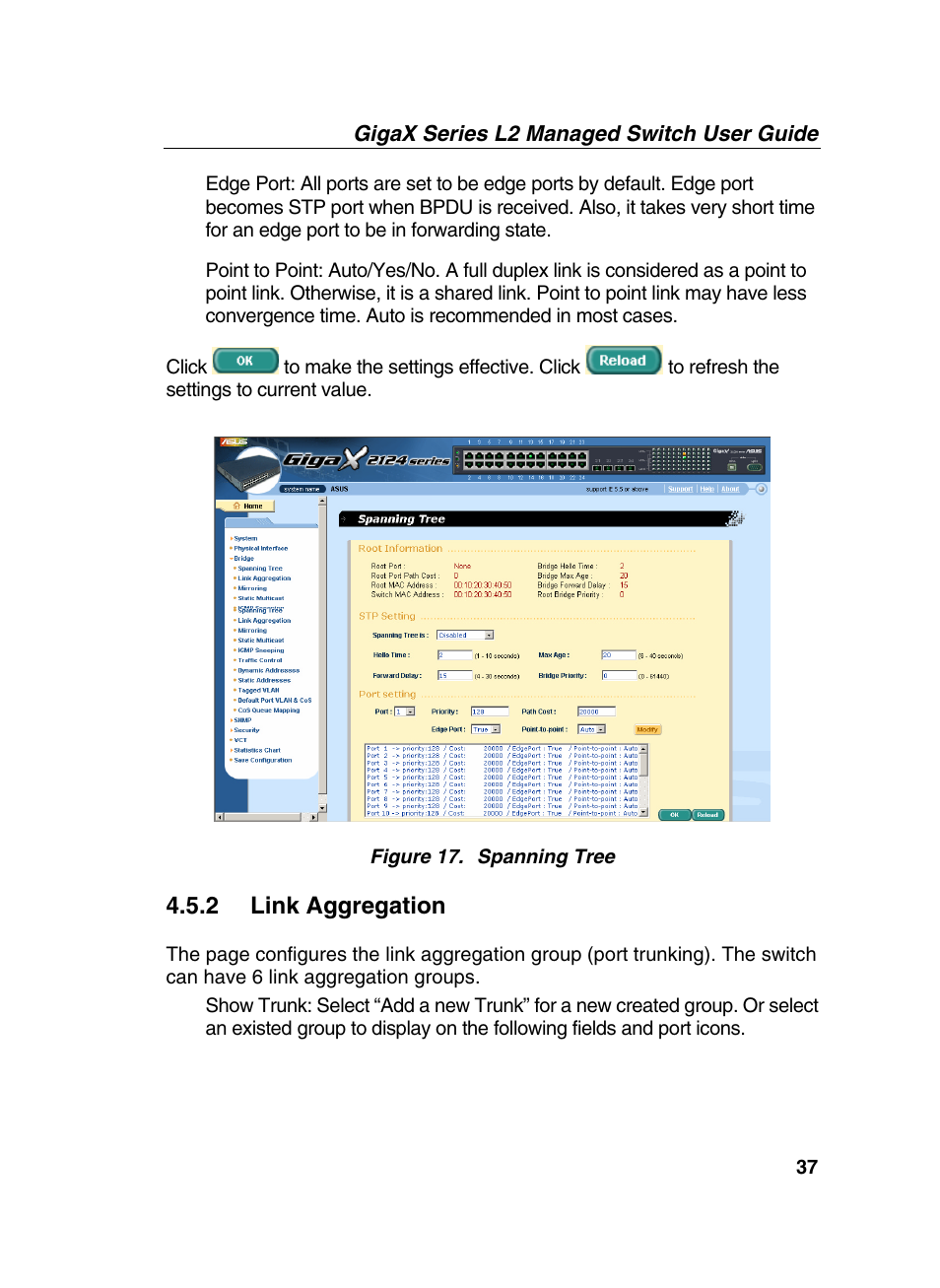 Asus GigaX2124X/C User Manual | Page 37 / 112