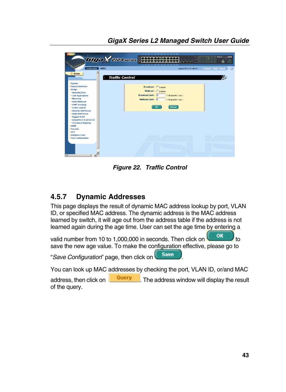 Asus GigaX2124X/C User Manual | Page 43 / 112