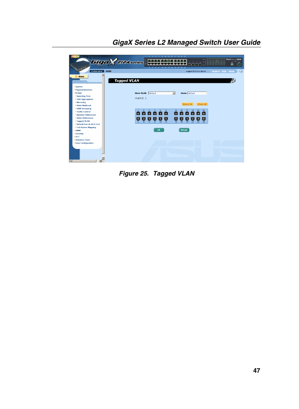 Asus GigaX2124X/C User Manual | Page 47 / 112