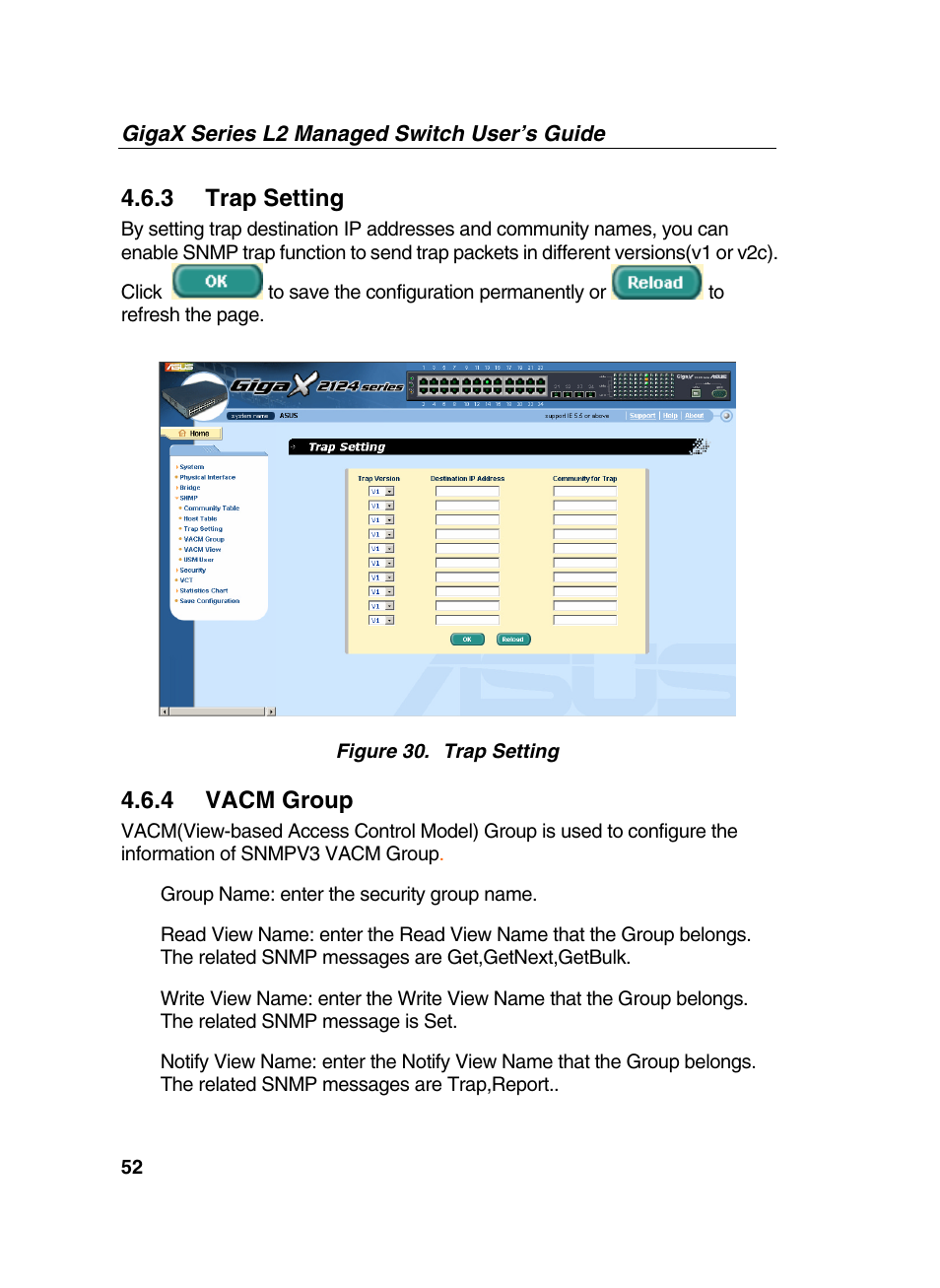 Asus GigaX2124X/C User Manual | Page 52 / 112