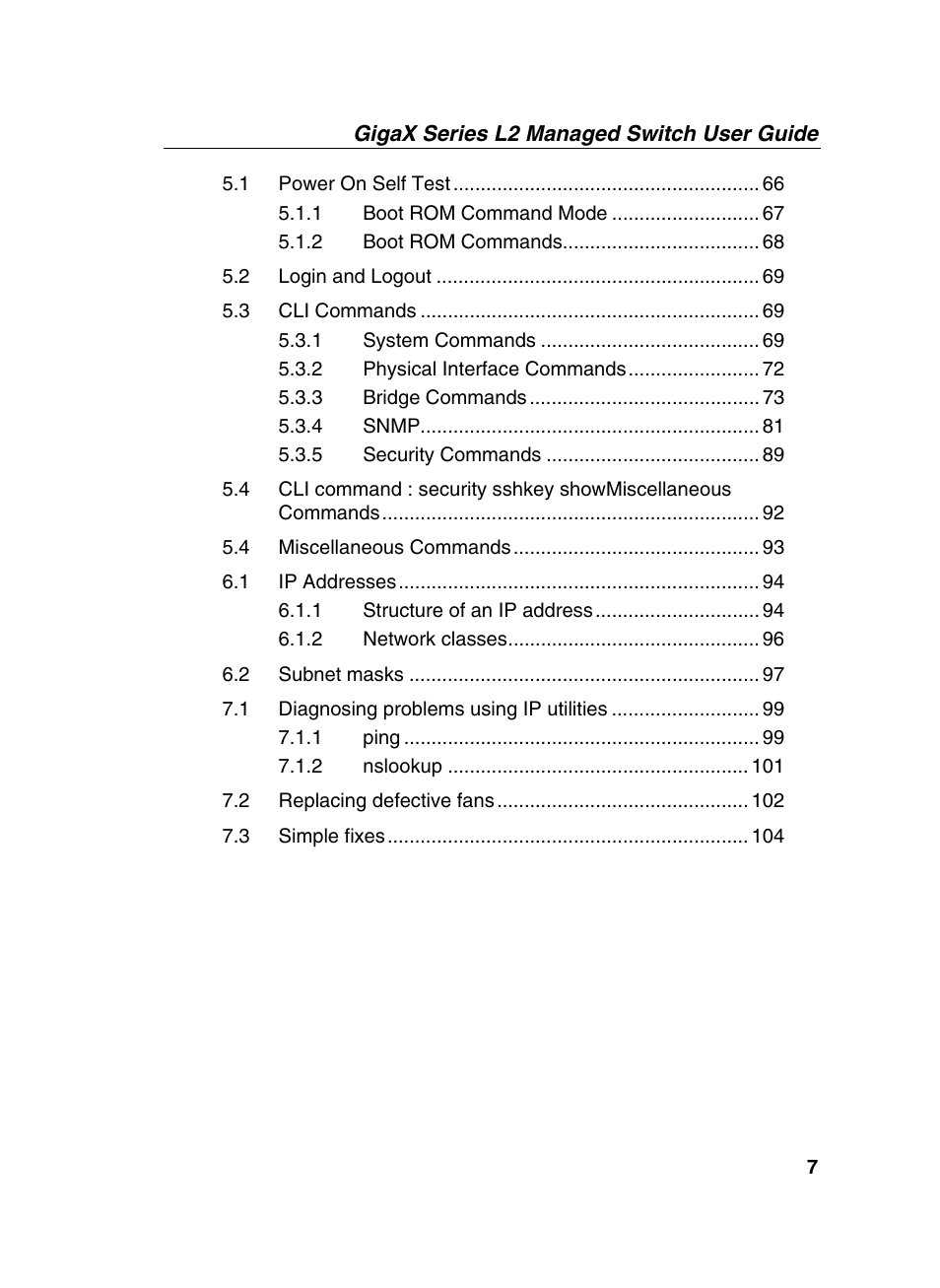 Asus GigaX2124X/C User Manual | Page 7 / 112