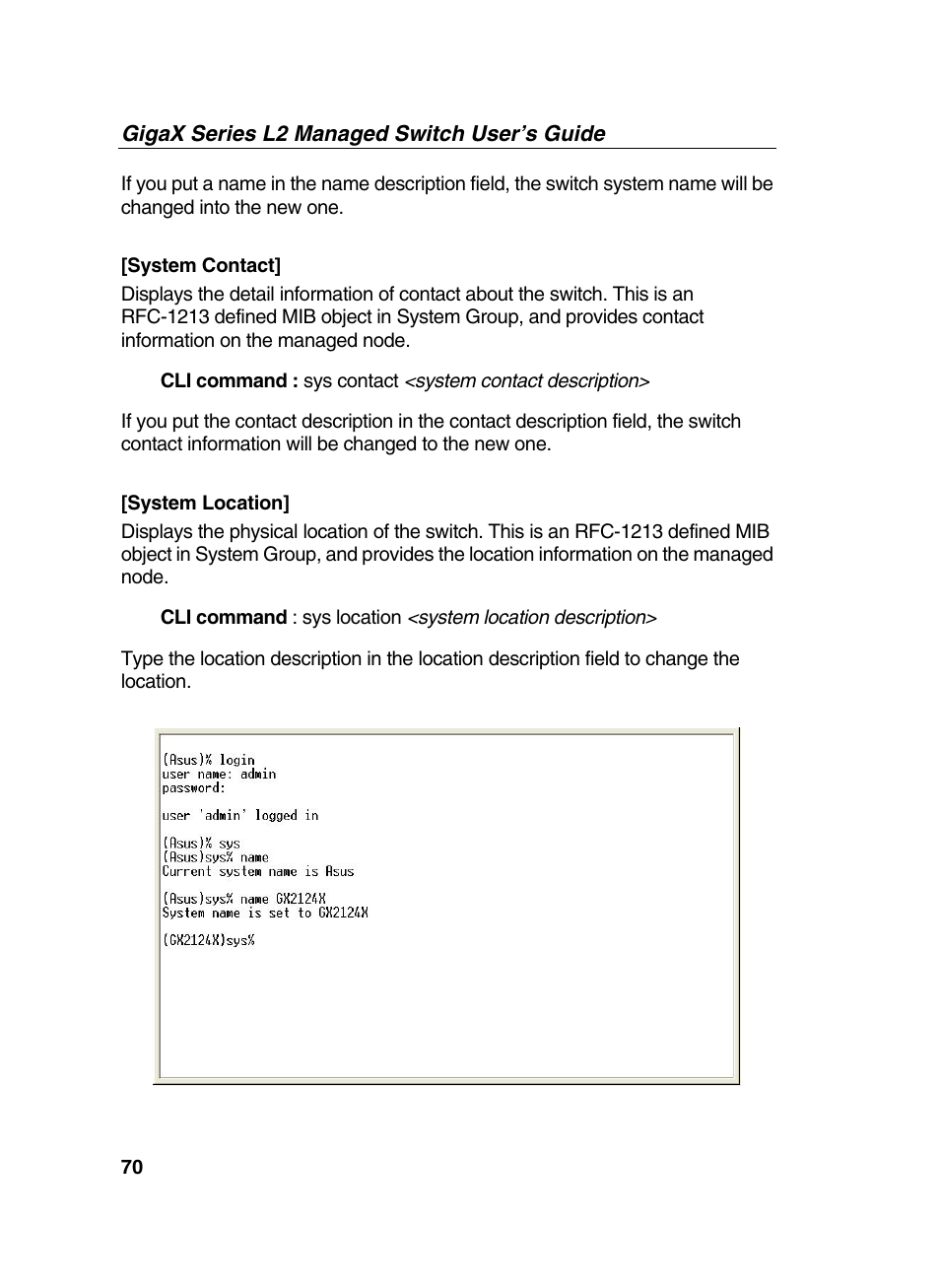 Asus GigaX2124X/C User Manual | Page 70 / 112