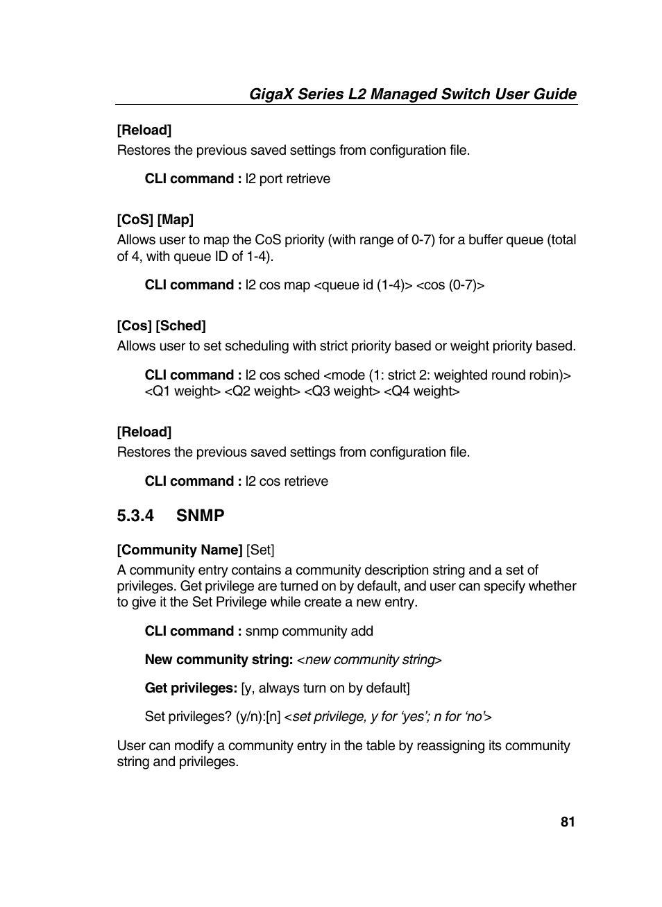 4 snmp | Asus GigaX2124X/C User Manual | Page 81 / 112