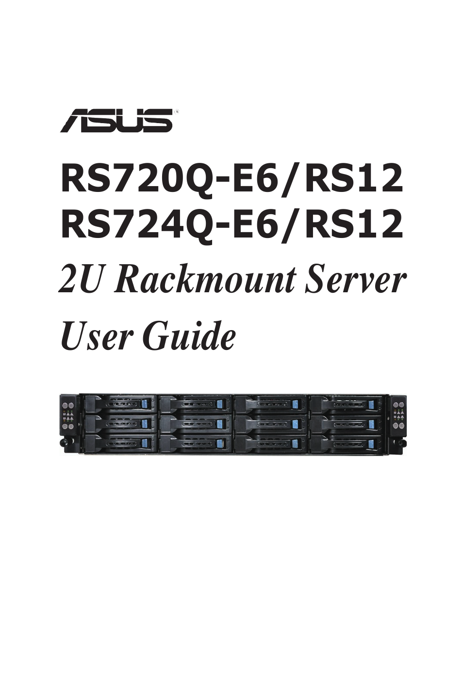Asus RS724Q-E6/RS12 User Manual | 166 pages