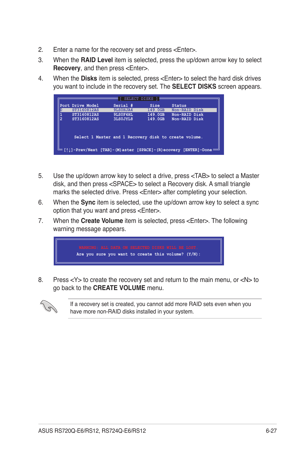 Asus RS724Q-E6/RS12 User Manual | Page 129 / 166