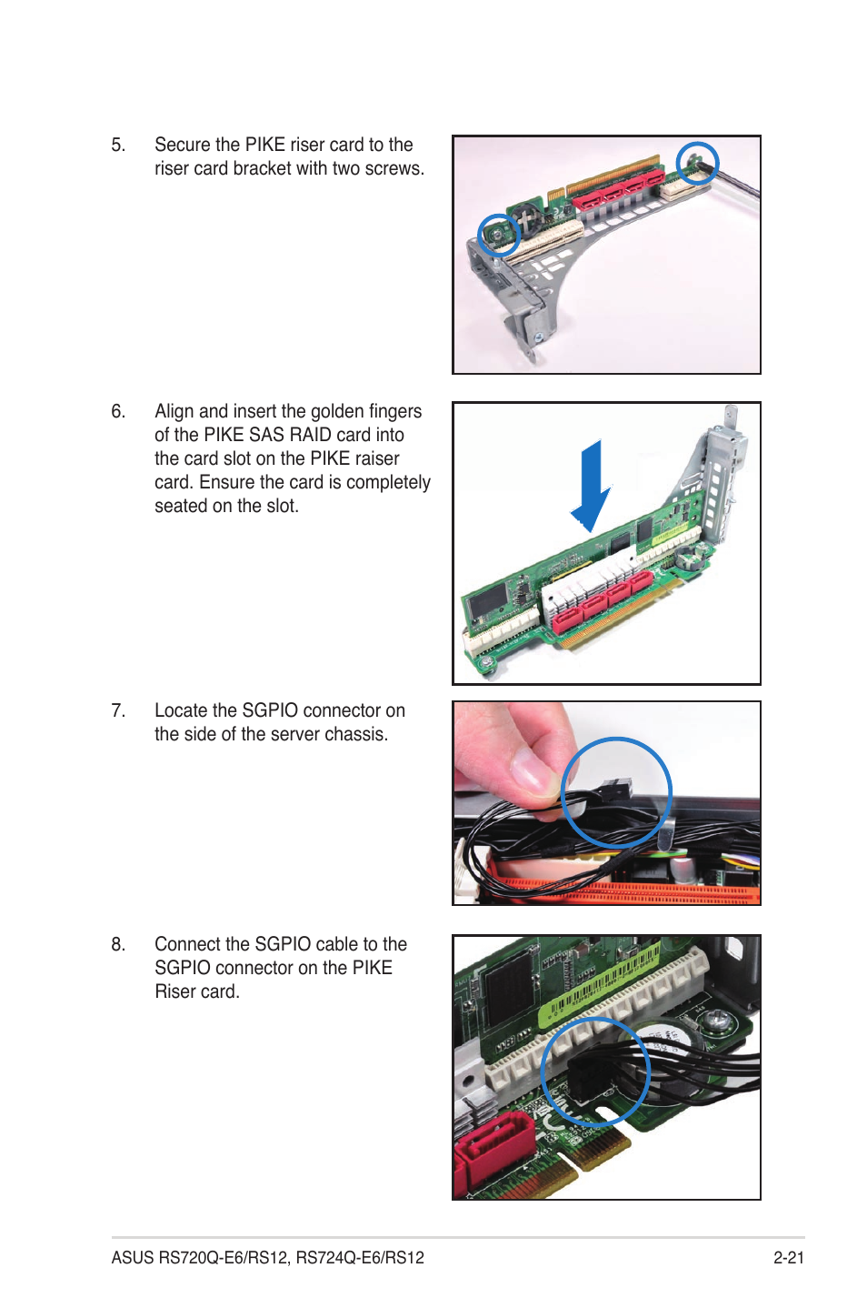 Asus RS724Q-E6/RS12 User Manual | Page 41 / 166