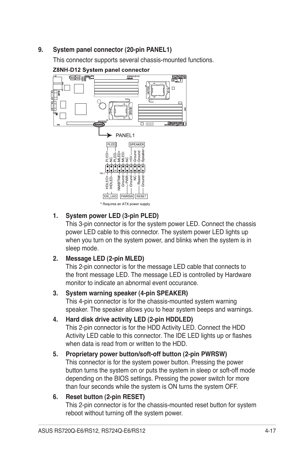 Asus RS724Q-E6/RS12 User Manual | Page 63 / 166