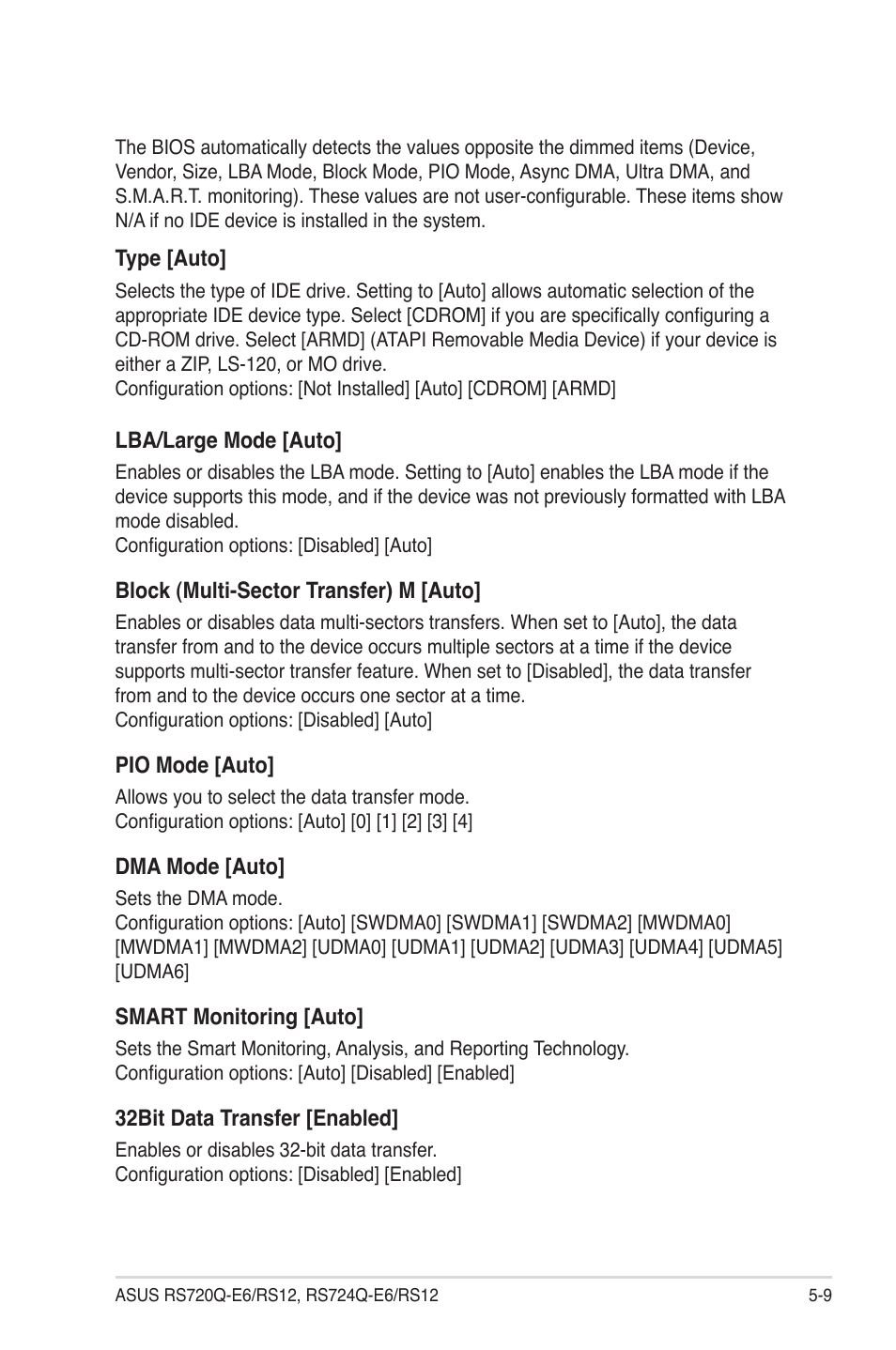 Asus RS724Q-E6/RS12 User Manual | Page 75 / 166