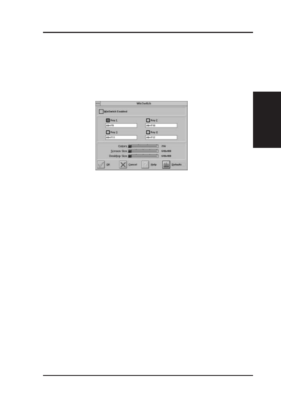 B. video driver, Winswitch, Buttons | Asus P2E-N User Manual | Page 79 / 120