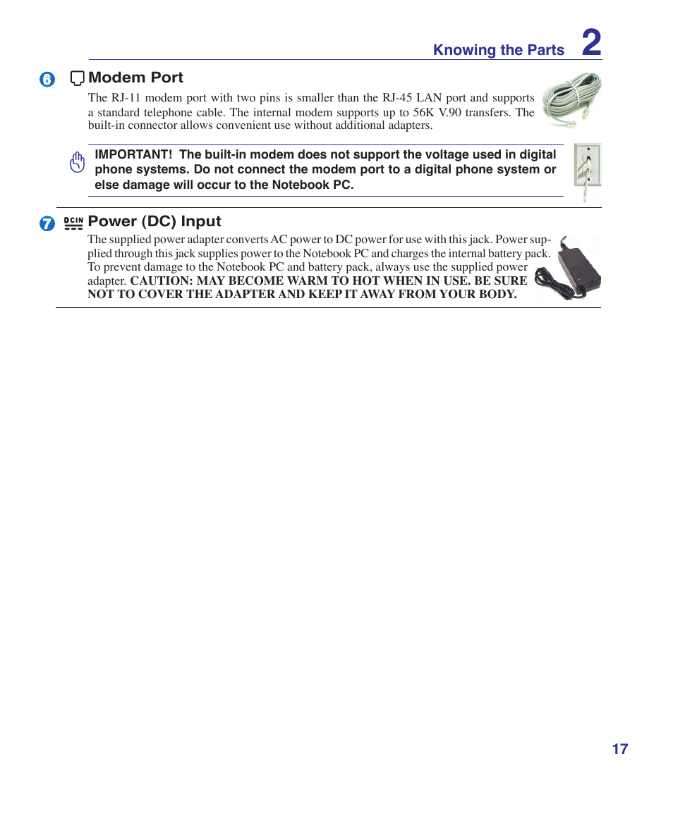 Asus U1 User Manual | Page 17 / 87