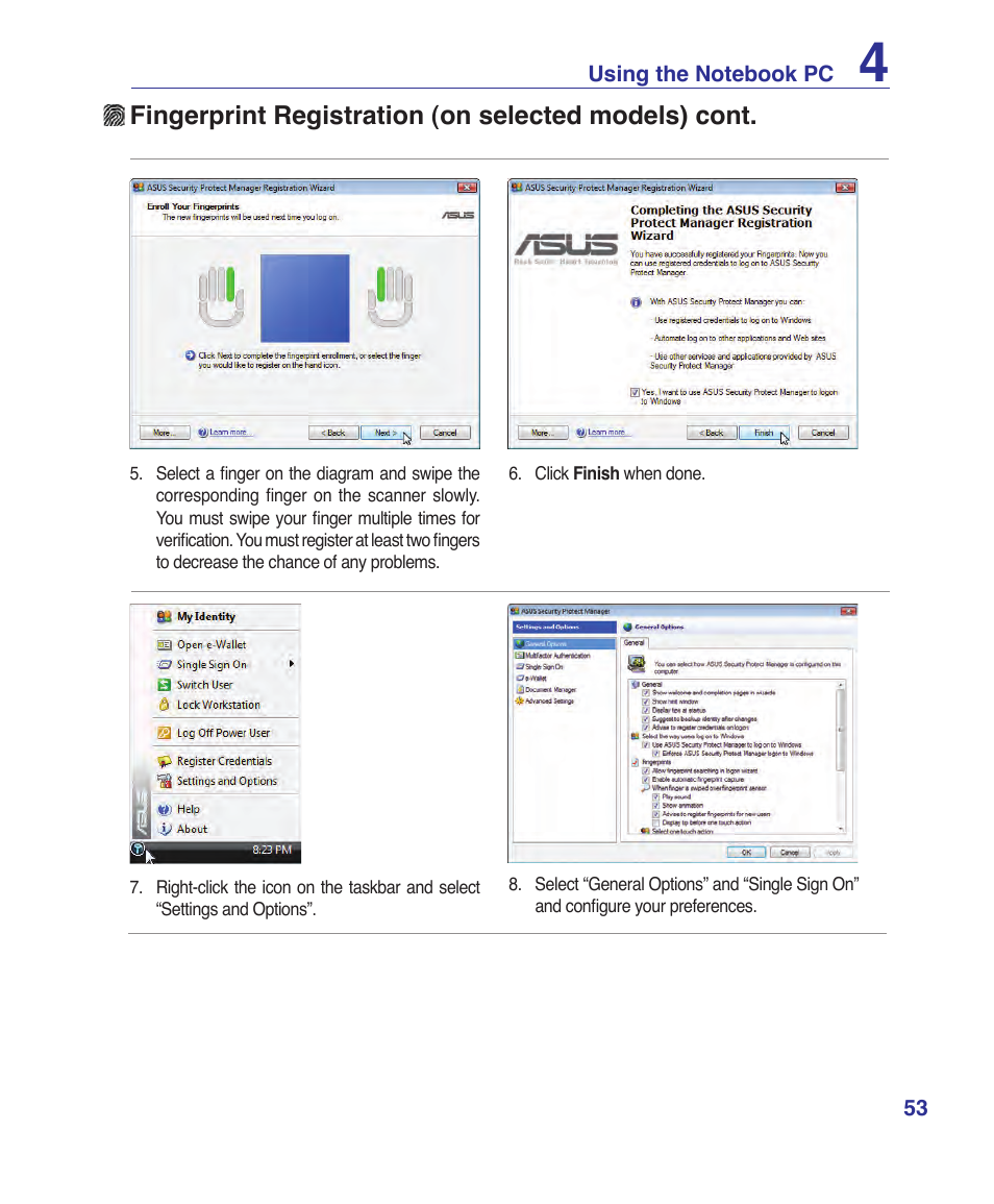 Asus U1 User Manual | Page 53 / 87