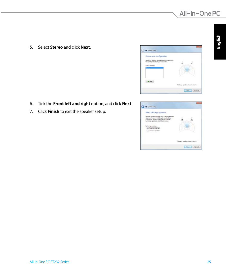 Asus ET2322IUTH User Manual | Page 25 / 58