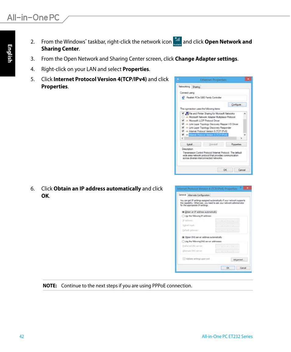 Asus ET2322IUTH User Manual | Page 42 / 58