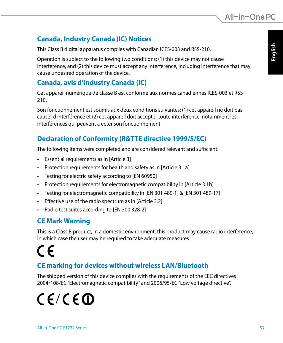 Asus ET2322IUTH User Manual | Page 53 / 58