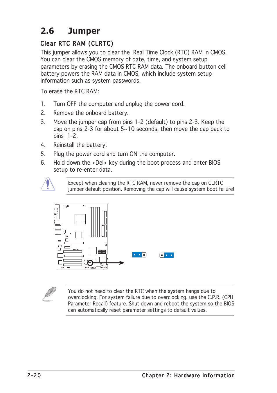 6 jumper | Asus A8R32-MVP Deluxe User Manual | Page 44 / 168