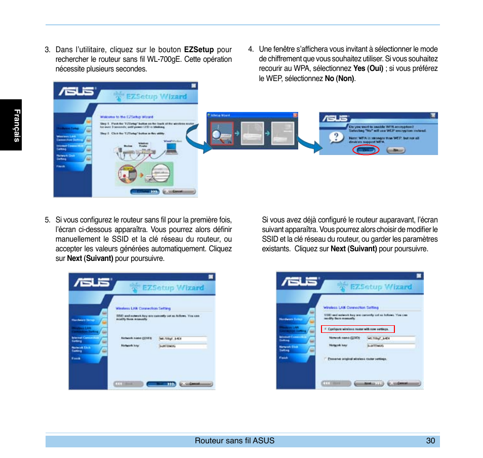 Asus WL-700gE User Manual | Page 31 / 169