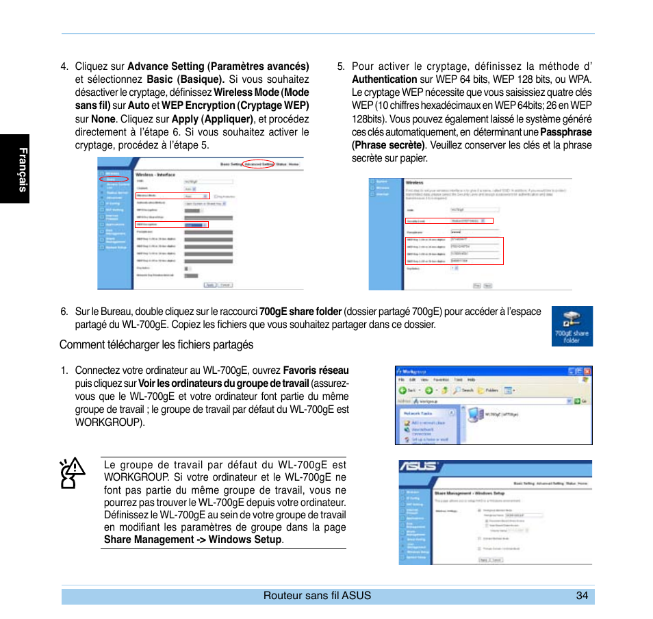 Asus WL-700gE User Manual | Page 35 / 169