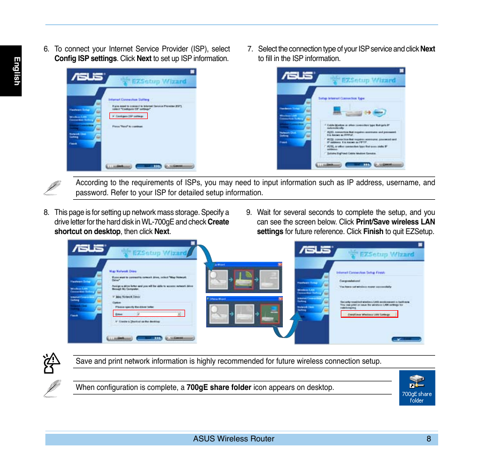Asus WL-700gE User Manual | Page 9 / 169