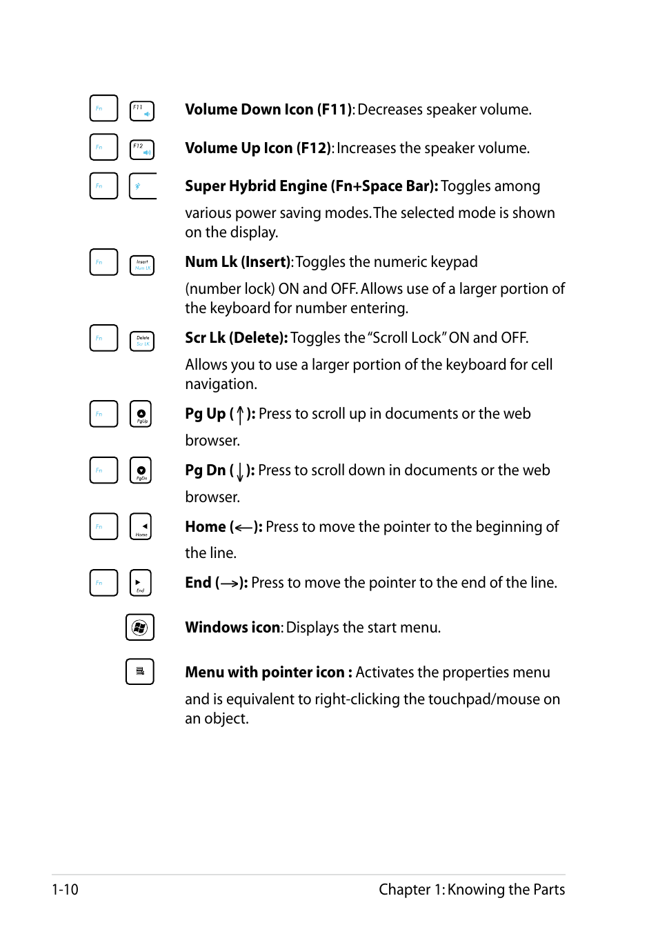 Asus Eee PC R051PW User Manual | Page 18 / 60