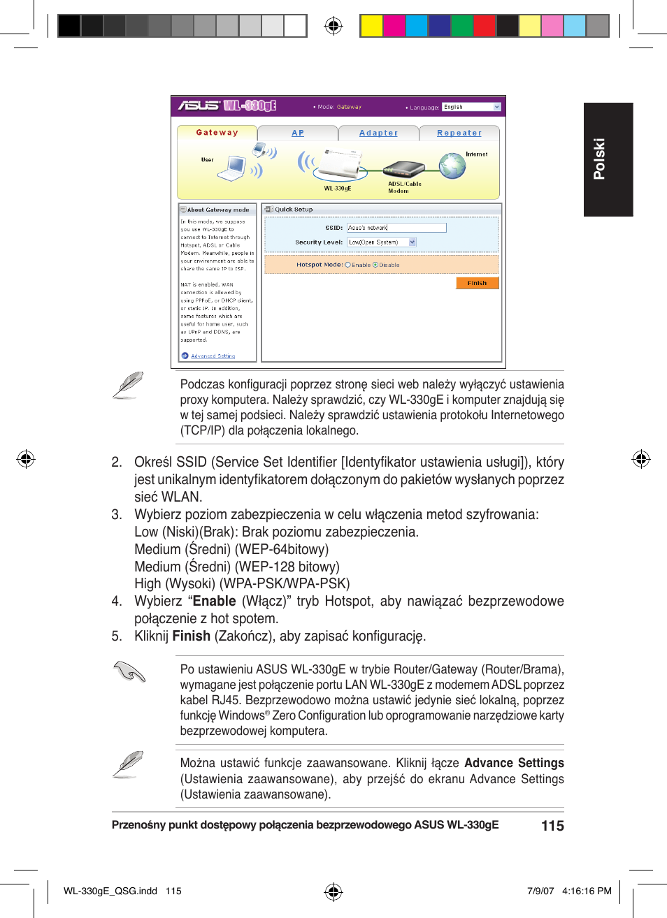 Asus WL-330gE User Manual | Page 116 / 229