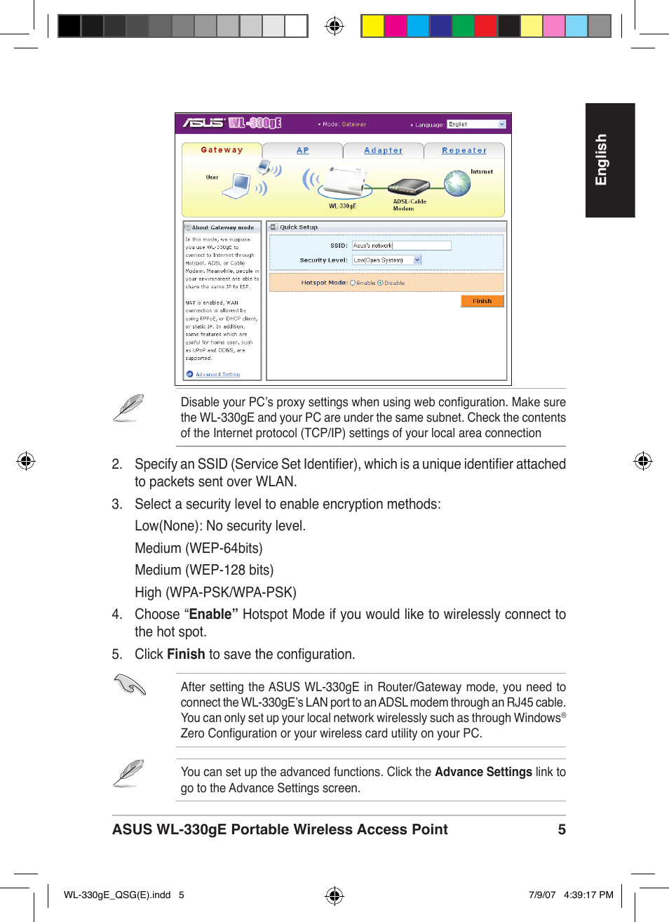 Asus WL-330gE User Manual | Page 6 / 229