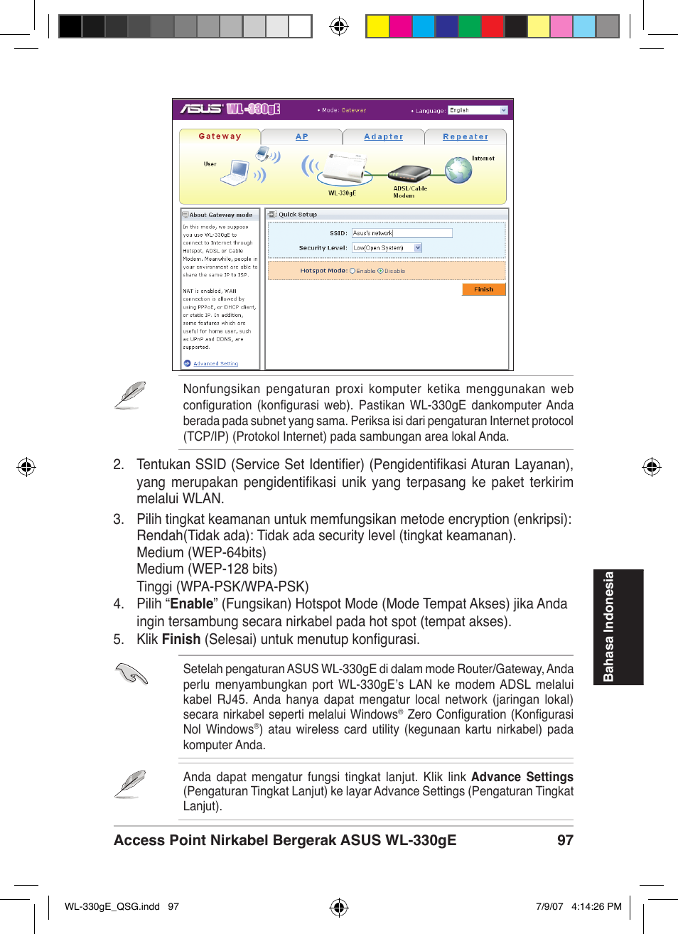 Asus WL-330gE User Manual | Page 98 / 229