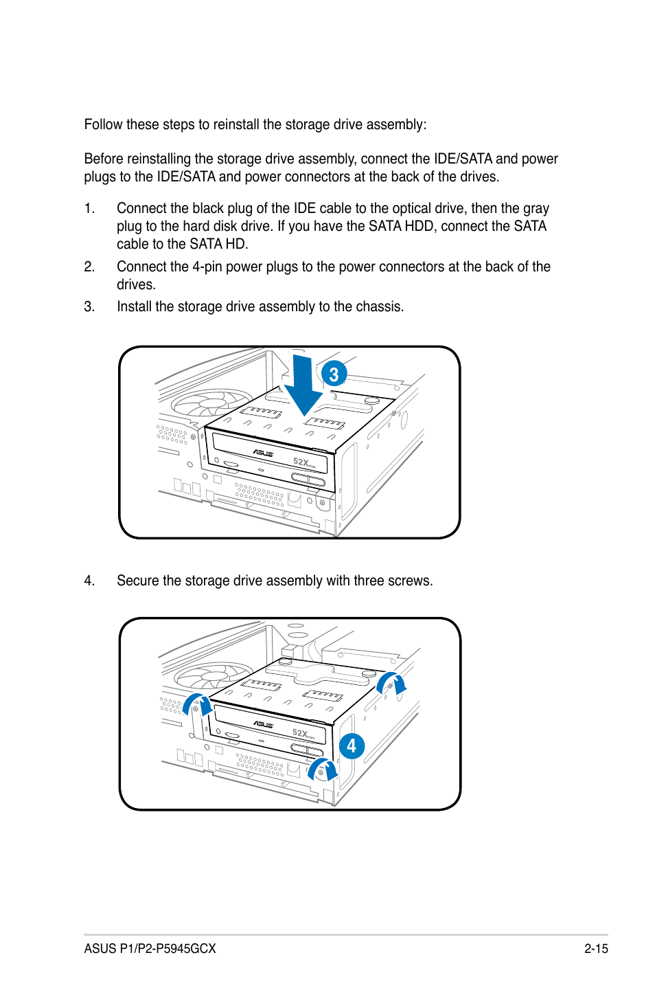 Asus P2-P5945GCX User Manual | Page 31 / 90