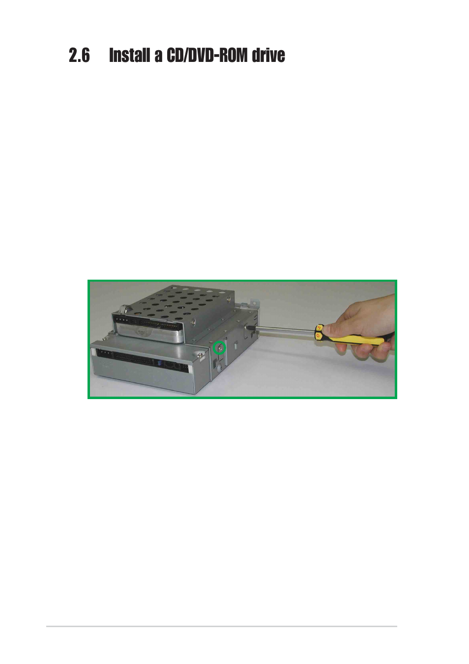 6 install a cd/dvd-rom drive | Asus Pundit-S User Manual | Page 24 / 100