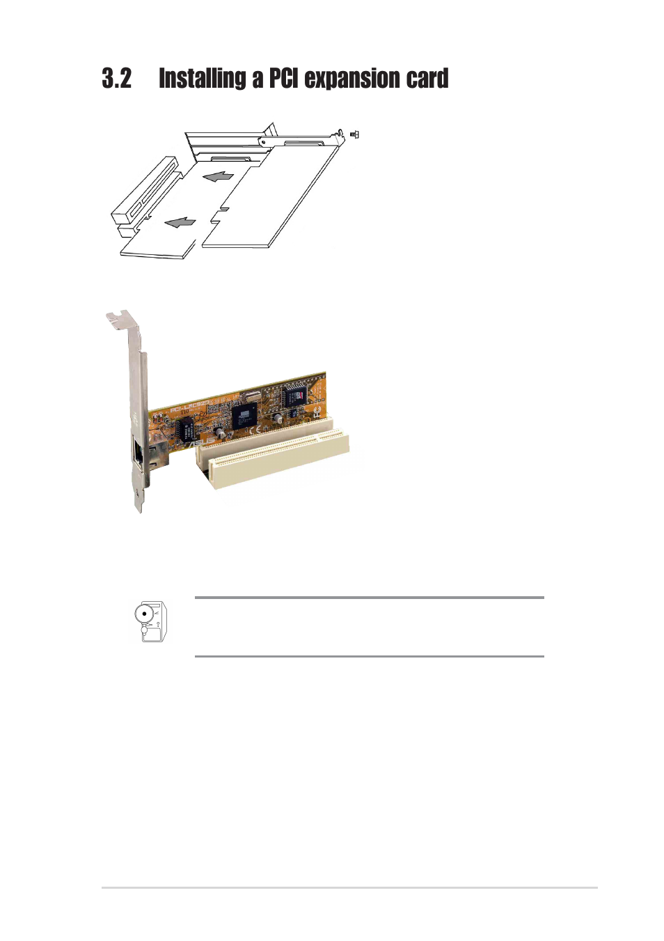 2 installing a pci expansion card | Asus Pundit-S User Manual | Page 33 / 100